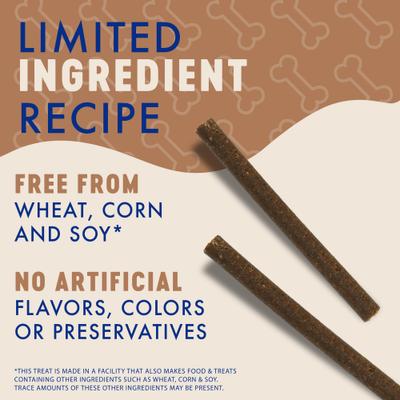 Show full view: Finley's Meaty Sticks Chicken & Wild Boar Soft & Chewy Dog Treats, 12-oz bag slide 8 of 10