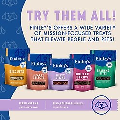 Finley's Meaty Sticks Rabbit & Venison Soft & Chewy Dog Treats, 5-oz bag slide 2 of 8