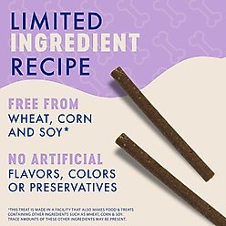 Finley's Meaty Sticks Rabbit & Venison Soft & Chewy Dog Treats, 12-oz bag slide 2 of 8