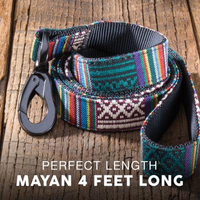 Show full view: Embark Harness Co. Adventure Dog Leash, Mayan, 4-ft slide 6 of 7