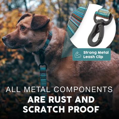 Show full view: Embark Harness Co. Adventure Dog Leash, Boho, 4-ft slide 4 of 7