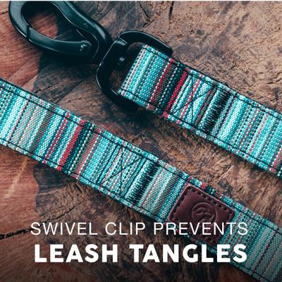 Show full view: Embark Harness Co. Adventure Dog Leash, Boho, 4-ft slide 3 of 7