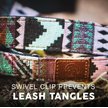 Show in main carousel: Embark Harness Co. Adventure Dog Leash, Aztec, 4-ft slide 6 of 7