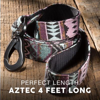 Show full view: Embark Harness Co. Adventure Dog Leash, Aztec, 4-ft slide 5 of 7
