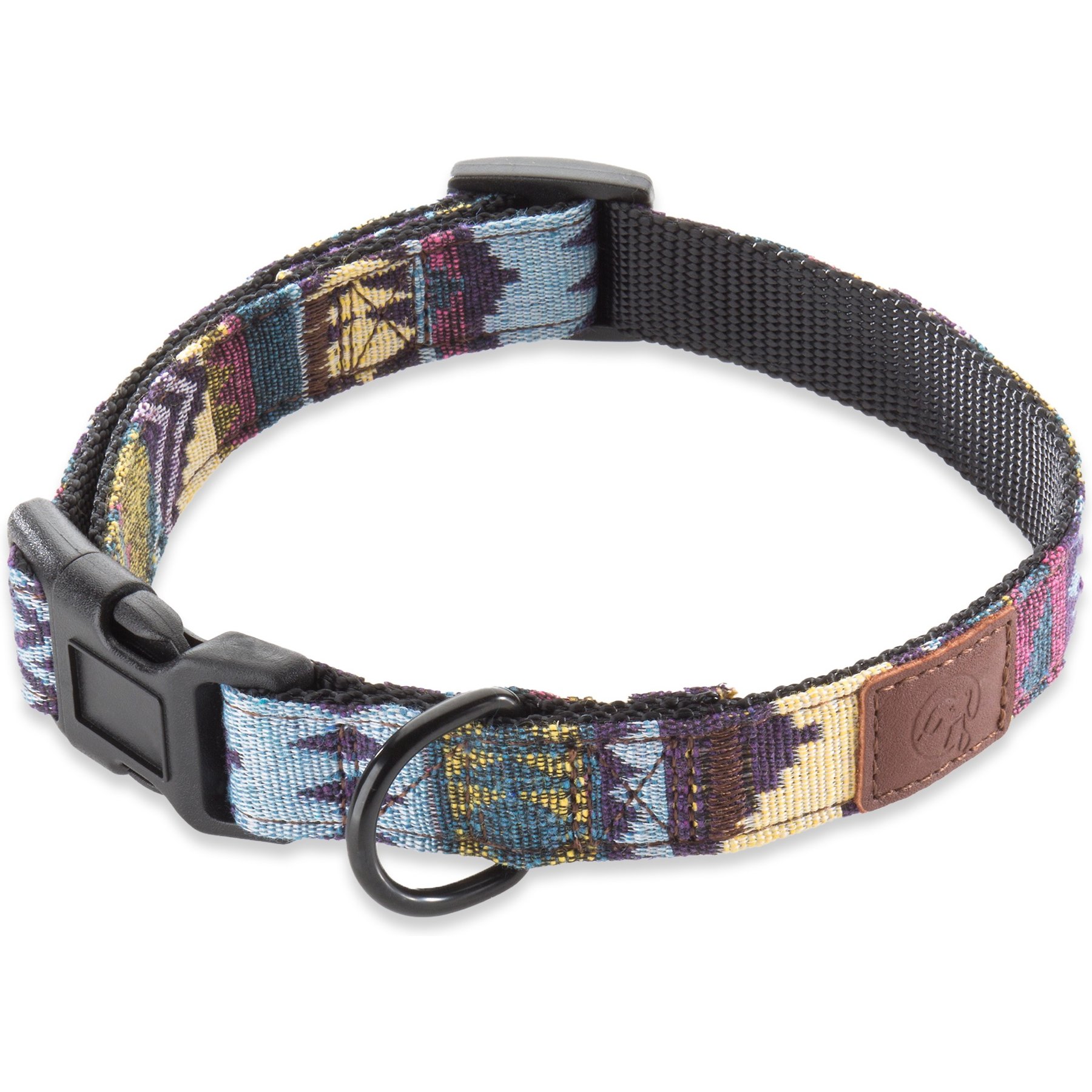 Embark Harness Co. Adventure Dog Collar, Azure, Medium