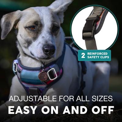 Show full view: Embark Harness Co. Adventure No Pull Dog Harness, Baja, Large slide 6 of 9