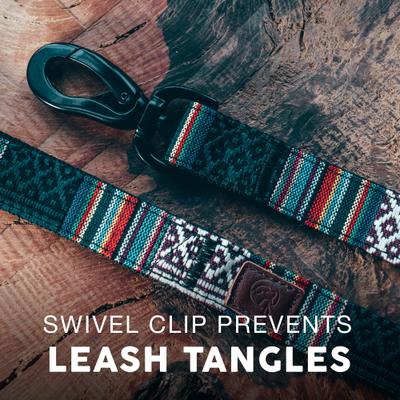 Show full view: Embark Harness Co. Adventure Dog Leash, Mayan, 4-ft slide 3 of 7