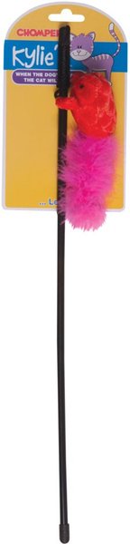 Show full view: Kylie's Brights Printed Plush Feather Mouse Cat Toy slide 5 of 5