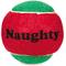 Show in main carousel: Zanies Naughty or Nice Tennis Ball Dog Toy, 6 count slide 4 of 4