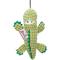 Show in main carousel: Zanies Corduroy Croc Squeaky Dog Chew Toy, Green slide 3 of 4