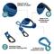 Show in main carousel: Embark Harness Co. Adventure Pro Climbing Rope & Carabiner Dog Leash, Navy Blue, 6-ft slide 2 of 5