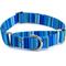 Show in main carousel: Country Brook Petz Blue Serape Martingale Dog Collar, Medium: 15 to 21-in neck, 1-in wide slide 1 of 6