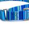 Show in main carousel: Country Brook Petz Blue Serape Martingale Dog Collar, Medium: 15 to 21-in neck, 1-in wide slide 6 of 6