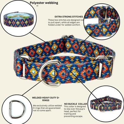 Show full view: Country Brook Petz Utah Martingale Dog Collar, Small: 11 to 15-in neck, 5/8-in wide slide 6 of 9