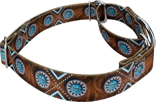 Show full view: Country Brook Petz Saddle Up Martingale Dog Collar, Large: 18 to 26-in neck, 1-in wide slide 6 of 7