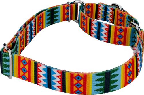 Show full view: Country Brook Petz Summer Pines Martingale Dog Collar, Large: 18 to 26-in neck, 1-in wide slide 5 of 7