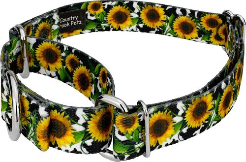 Show full view: Country Brook Petz Dairy Fields Martingale Dog Collar, Small: 11 to 15-in neck, 5/8-in wide slide 6 of 8