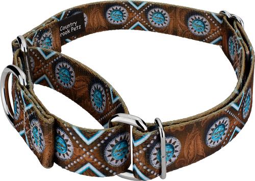 Show full view: Country Brook Petz Saddle Up Martingale Dog Collar, Large: 18 to 26-in neck, 1-in wide slide 5 of 7