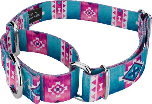 Show full view: Country Brook Petz Albuquerque Martingale Dog Collar, X-Small: 9 to 12-in neck, 1/2-in wide slide 5 of 7
