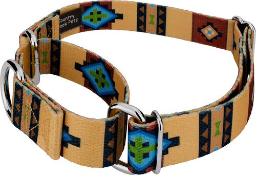 Show full view: Country Brook Petz Native Arizona Martingale Dog Collar, Large: 18 to 26-in neck, 1-in wide slide 5 of 7