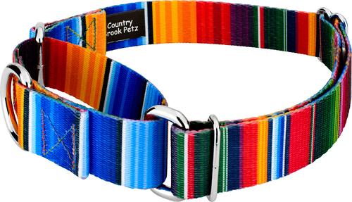Show full view: Country Brook Petz Serape Martingale Dog Collar, X-Large: 23 to 31-in neck, 1-in wide slide 4 of 7