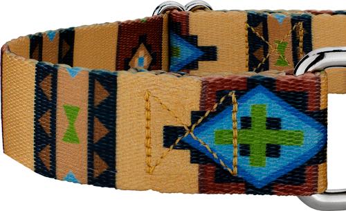 Show full view: Country Brook Petz Native Arizona Martingale Dog Collar, Large: 18 to 26-in neck, 1-in wide slide 7 of 7