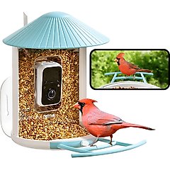 Birdfy Smart Bird Feeder Camera AI Recognition, 1.5L