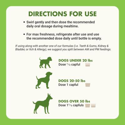 Show full view: Liquid-Vet Hip & Joint Support Unflavored Dog Supplement, 8-oz bottle, 2 count slide 8 of 10