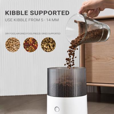 Show full view: INSTACHEW Purechew Mini Automatic Stainless Steel Smart Pet Feeder, White, 94-oz slide 4 of 8