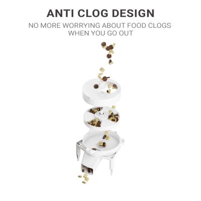 Show full view: INSTACHEW Purechew Mini Automatic Stainless Steel Smart Pet Feeder, White, 94-oz slide 6 of 8