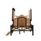 Show in main carousel: Cesicia Outdoor Wooden Cabin Style Dog House with Porch, Honey slide 8 of 9
