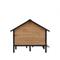 Show in main carousel: Cesicia Outdoor Wooden Cabin Style Dog House with Porch, Honey slide 5 of 9