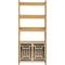 Show in main carousel: Cesicia Ladder Bookcase Furniture Style Dog Crate, Ancient Oak slide 8 of 9