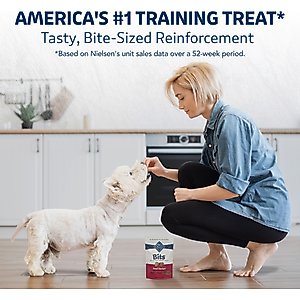 Blue Buffalo Blue Bits Tender Beef Recipe Soft-Moist Training Dog Treats, 19-oz bag