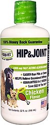 Liquid-Vet Hip & Joint Support Chicken Flavored Liquid Joint Supplement for Dogs, 32-fl oz bottle