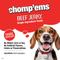 Show in main carousel: Chomp'ems Beef Jerky Dog Treats, 7-oz bag, bundle of 2 slide 5 of 8
