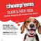 Show in main carousel: Chomp'ems Premium Beefhide Stick Duck Dog Treats, 4.2-oz bag, bundle of 2 slide 5 of 9