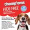 Show in main carousel: Chomp'ems Hide-Free Knot Bones Two-Tone Chicken Dog Treats, 20 count, bundle of 2 slide 5 of 9