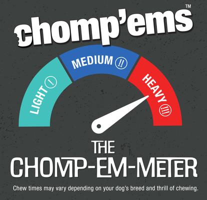 Show full view: Chomp'ems 6" Bully Stick Dog Treats, 4 count slide 6 of 7