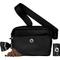 Show in main carousel: Puppington 3-in-1 Crossbody Dog Walking Bag & Treat Pouch with Matching Poop Bags, Onyx Black slide 1 of 10