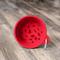 Show in main carousel: Puppington Slow-Feeder Non-Skid Travel Dog Bowl, Ruby Red, 2.25-cup slide 4 of 5