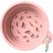 Show in main carousel: Puppington Slow-Feeder Non-Skid Travel Dog Bowl, Blush Pink, 2.25-cup slide 1 of 5