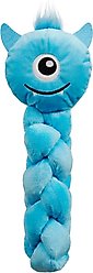 Nina Ottosson by Outward Hound Twistiez Interactive Monster Plush Treat Puzzle Dog Toy, Blue