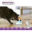 Show in main carousel: Catstages 2-in-1 Spinning Orange Fish Interactive & Topper for Ball Track, Treat-Dispensing Cat Toy, Blue slide 2 of 10
