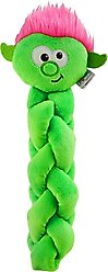 Nina Ottosson by Outward Hound Twistiez Interactive Troll Plush Puzzle Dog Toy, Green