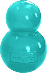 Outward Hound Double-Tuff Treat Dispensing Ball Dog Toy, Blue, Medium