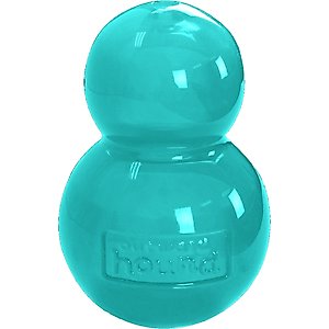 Outward Hound Double-Tuff Treat Dispensing Ball Dog Toy, Blue, Medium