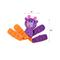 Show in main carousel: Nina Ottosson by Outward Hound Giraffe Silly Legz Interactive Plush Puzzle Dog Toy, Purple slide 7 of 9