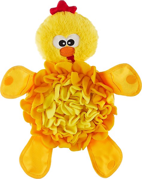Show full view: Nina Ottosson by Outward Hound Snuffle Palz Interactive Plush Puzzle & Snuffle Mat Dog Toy, Bird slide 1 of 9