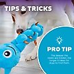 Show in main carousel: Nina Ottosson by Outward Hound Twistiez Interactive Monster Plush Treat Puzzle Dog Toy, Blue slide 5 of 10